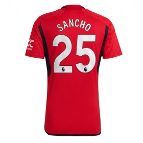 Manchester United Jadon Sancho #25 Hemmakläder 2023-24 Kortärmad